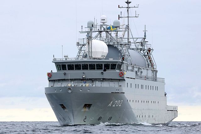 Sweden Gets First New Signals Intelligence Ship in 40 Years