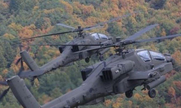 Eight S Korean Apache Choppers To Test Launch Hellfire Missiles In Live-fire Exercise