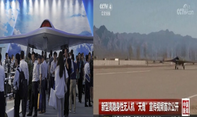 Stealthy First Flight of China s Stealth Drone