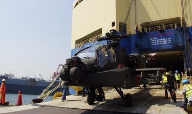 South Korean Apache Helicopters Debut In Live-Fire Exercise