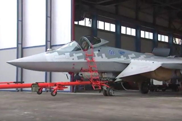 First Serially Produced Su-57 Jet Delivered to Russian MoD