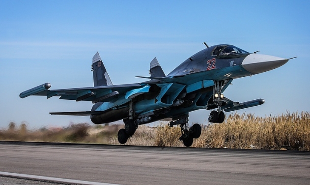Russian Eastern Military District Receives Sukhoi Su-34 Bombers 