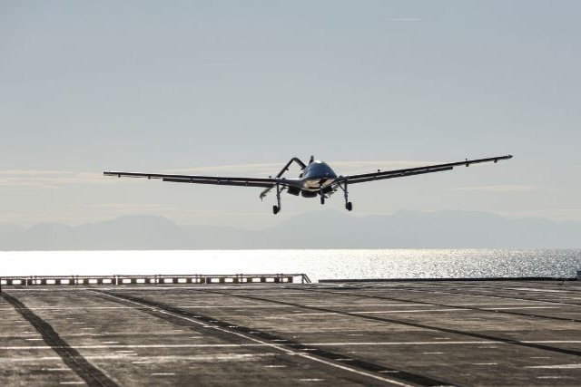 Bayraktar TB3 UCAV Completes Second Flight Test from TCG Anadolu