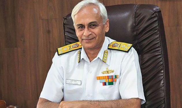 Admiral Lanba Takes Over As New Indian Navy Chief
