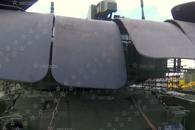 Russia’s New Anti-drone Innovation- Rubber Mats for Tanks