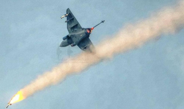 Indian Air Force Tests Derby Air-to-air Beyond Visual Range Missile from Tejas