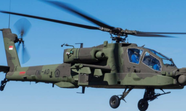 First Indonesian Apache Guardian Helicopter Undergoing Flight Tests: Report