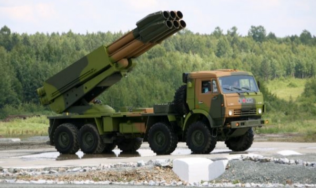 Russian Army Gets New-gen Tornado-S Multiple Launch Rocket Systems