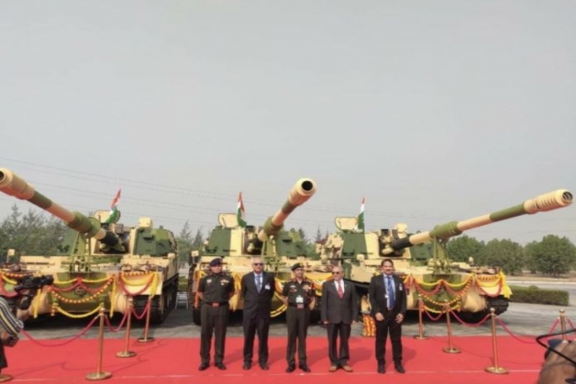 100th K-9 Howitzer for Indian Army Flagged off