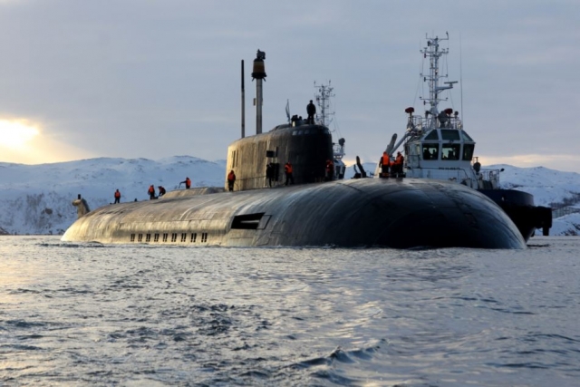 Russian Nuclear Submarine Towed after Losing Power Near Danish Coast