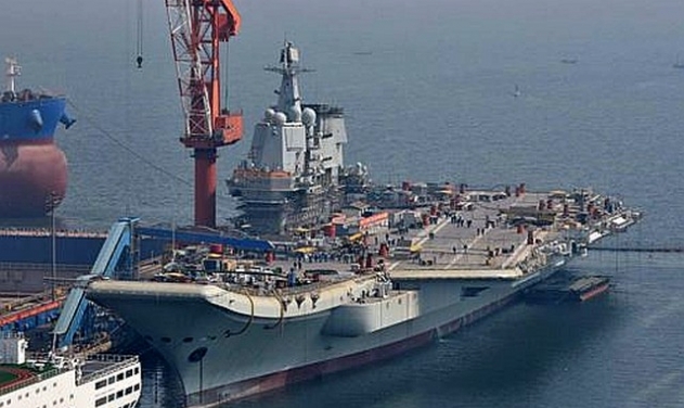 Third Sea Trials for China's First Home-grown Aircraft Carrier
