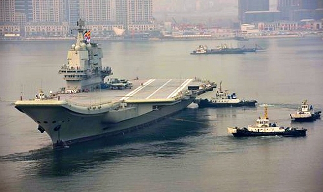 China's Locally-made Aircraft Carrier to Conduct Fighter Jet Trials on March 5