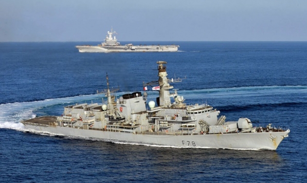 UK Navy Warship Intercepts Russian Submarine In North Sea