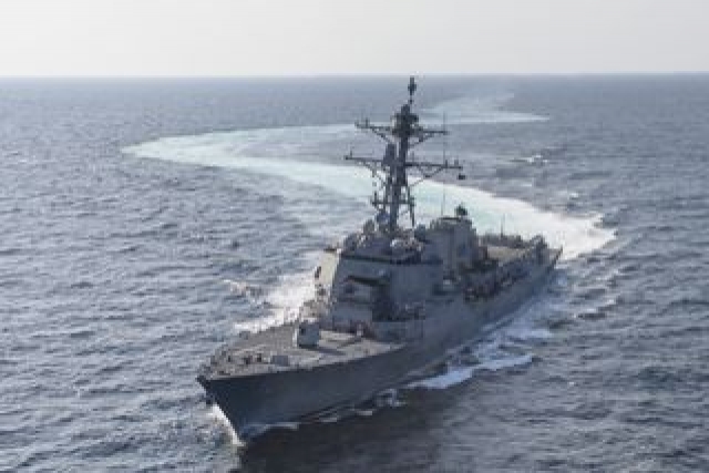 Future USS Frank E. Petersen Jr. Destroyer Completes Acceptance Trials