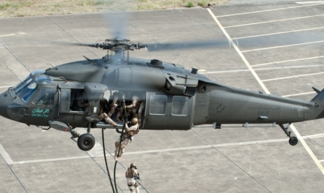 Saudi Black Hawk Helicopter Crashes In Yemen
