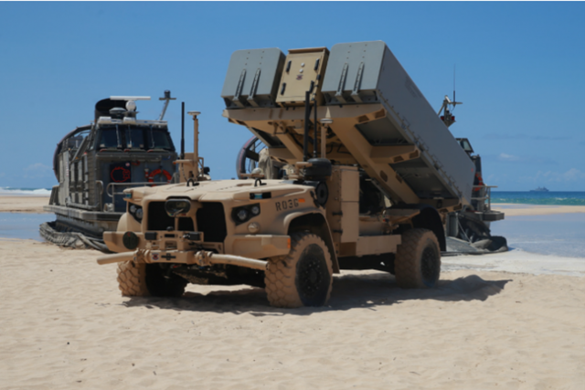 Oshkosh Demos Rogue Fires Unmanned Ground Vehicle