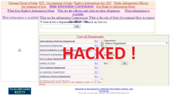 Indian Govt Websites Hacked