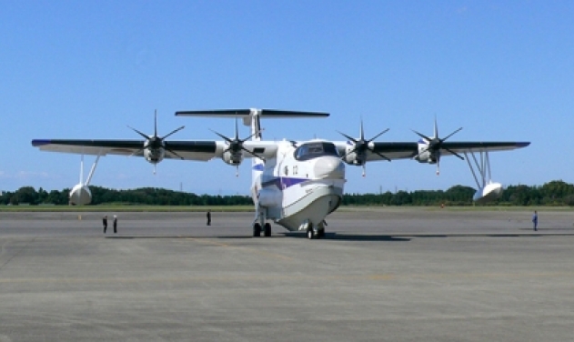 Japanese Firm Wants To Set Up Plant In India for US-2 Amphibious Aircraft 