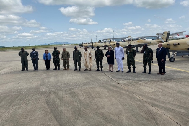 Nigerian Air Force Inducts A-29 Super Tucano Aircraft