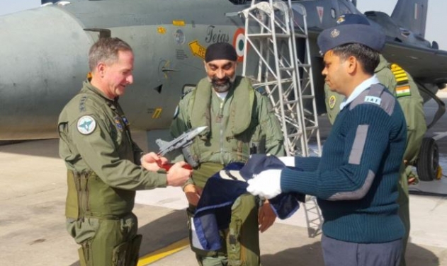 USAF Chief of Staff Flies Indian LCA Tejas Fighter Jet