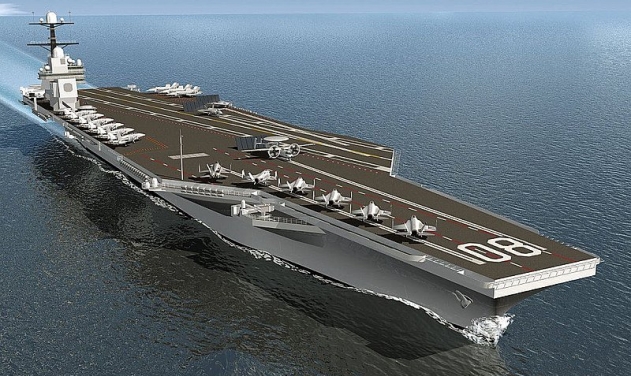 Huntington Ingalls Wins $200M to Support US Navy’s CVN80 Aircraft Carrier