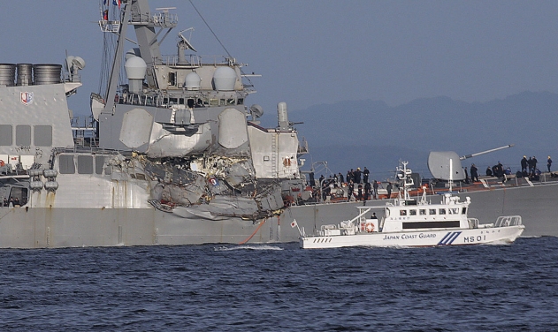 Huntington Ingalls Awarded $63 Million Contract for USS Fitzgerald Repair