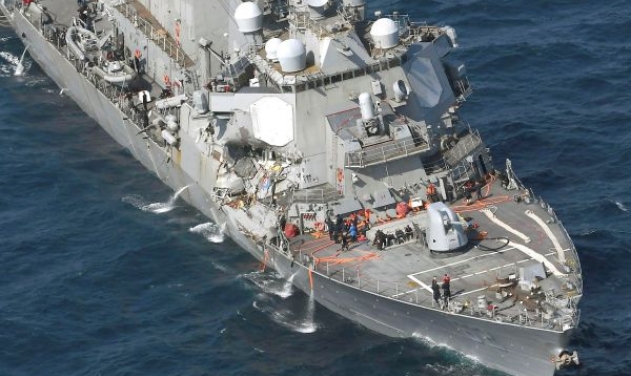 Huntington Ingalls Awarded $125M Contract To Repair Collision-crippled US Navy Ship