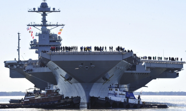 US Navy To Commission New Aircraft Carrier