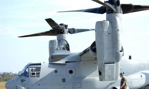 Unknown Number of U.S. V-22 Osprey Aircraft to Stay Grounded 
