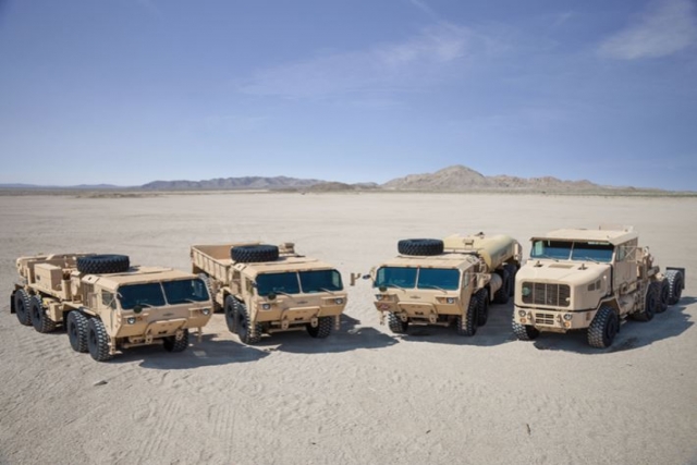 U.S. Army awards Oshkosh Contract for Heavy Tactical Vehicles