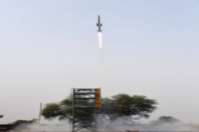 DRDO & Indian Navy Test Vertical Launch Short-Range Surface-to-Air Missile