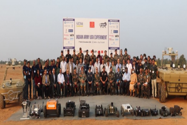 Indian Army to Hold Unmanned Ground Vehicle Experiment 