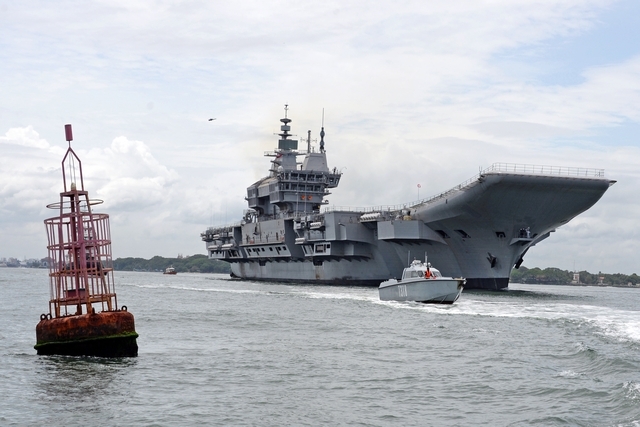 Sea Trials Commence for India’s Indigenous Aircraft Carrier ‘Vikrant’
