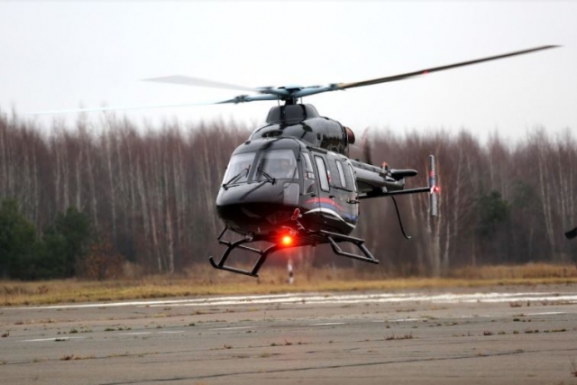 Russia Delivers Ansat Helicopter to Republika Srpska