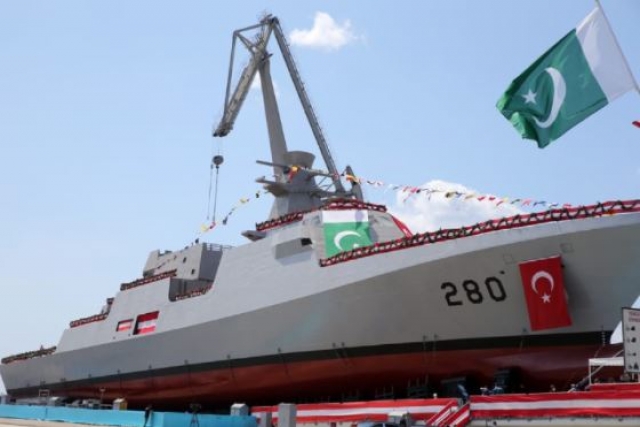 Turkey Launches First MILGEM Corvette for Pakistan