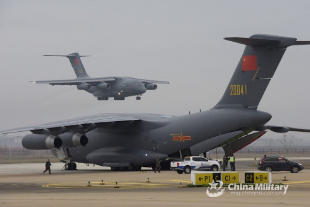 China Develops Tanker, AEW Variants of Y-20 Transport Plane