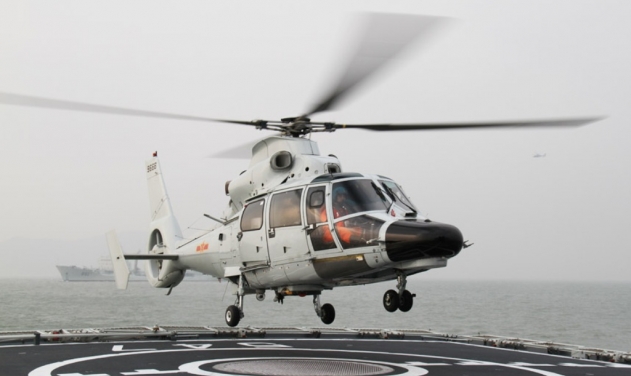 Chinese Navy Conducts Live-fire Drills from Anti-Submarine Helicopters