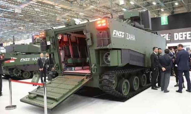 Turkish FNSS introduces New Amphibious Assault Vehicle at IDEF 2019