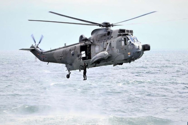 Ukraine s German donated Sea King Helicopters To Receive Modern Missiles helicopters