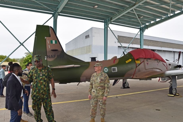 Nigerian Air Force Receives New Facilities For A 29 Super Tucano Fleet Nigerian Air Force Receives New Facilities For A 29 Super Tucano Fleet